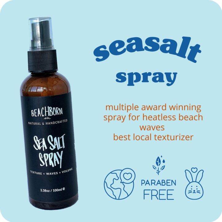 BEACHBORN SEA LT SPRAY (seasalt spray) heatless beachwaves, texture