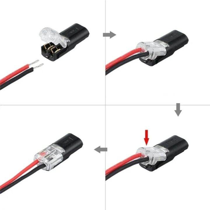 yf-double-wire-plug-in-connector-with-locking-buckle-quick-electrical-cable-snap-splice-lock-wire-easy-safe-splicing-into