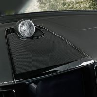 Car Center Console Dashboard Audio Speaker Frame Decoration Sticker Trim For Volvo XC60 2018-20 Horn Modified Accessories