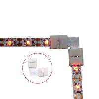 5set L Shape 2pin 3pin 4pin 5pin 6pin connecting corner right angle 5mm/8mm/10mm/12mm FPCB 5V 12V 24V LED Strip Connector