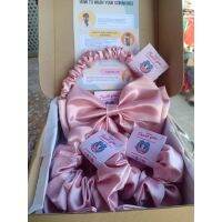 เครื่องประดับเจ้าหญิงชุด Scrunchie Tiaribbon โบว์ Scrunchie. ชุดของขวัญ/เพื่อนเจ้าสาวราคาไม่แพง