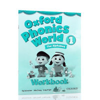 Genuine Oxford phonics world Oxford Childrens English original level 1 Student Book Exercise Book Natural spelling new textbook for primary school students