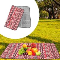 Beach Mat Outdoor Camping Comfortable Portable Foldable Blanket Convenient Picnic Cushion Polyester Multipurpose Sleeping Pads