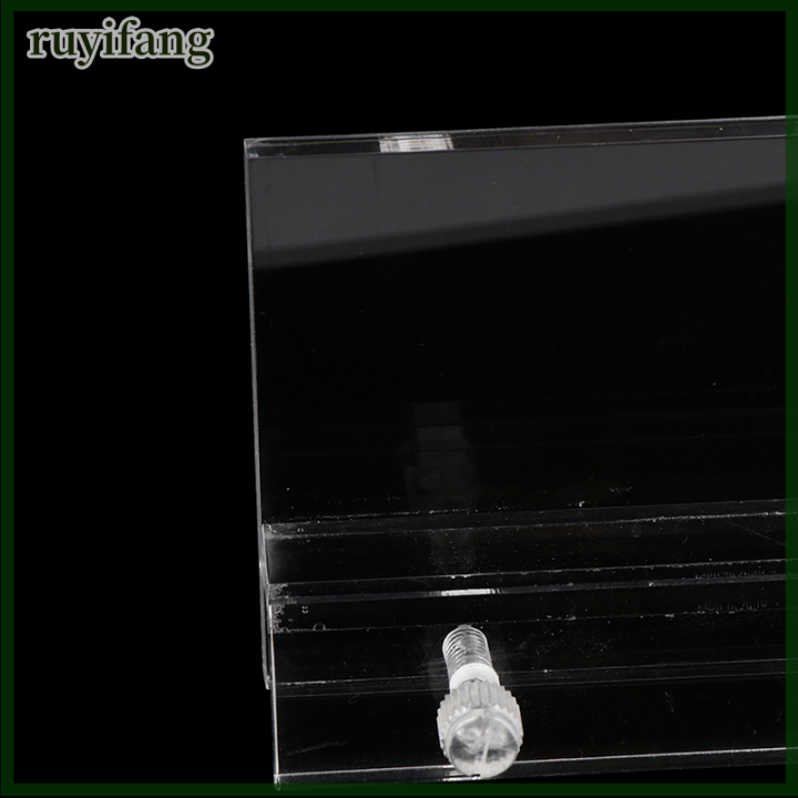 ruyifang-1pc-aquarium-clear-fish-tank-led-light-holder-โคมไฟติดตั้งขาตั้ง