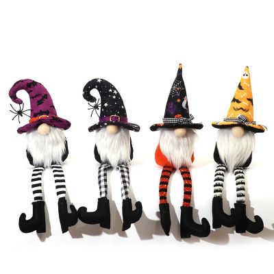 Halloween Decorations Faceless Gnome Doll Party Decor Plush Faceless Gnome for Home Desktop Decorations