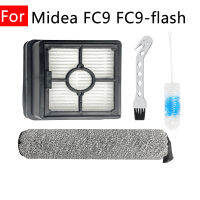 สำหรับ Midea Eureka FC9 FC9-Flash X8 Smart Home Parts แปรงม้วน Hepa Filter Kit เครื่องซักผ้าหุ่นยนต์เครื่องดูดฝุ่น Accessories