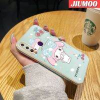 เคส JIUMOO สำหรับ Huawei Y6P เคสนิ่มลายดีไซน์ใหม่,เคสนิ่มลายการ์ตูนกันกระแทกกรอบป้องกันกล้องคลุมทั้งหมด