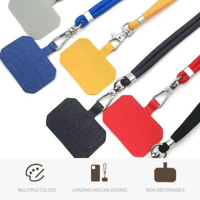 2021 Newest Universal Crossbody Patch Phone Lanyards Mobile Phone Strap Lanyard 9 Colors Soft Rope for Cell Phone Hanging Cord
