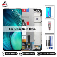 6.5 ต้นฉบับสำหรับ R Edmi หมายเหตุ10 5กรัม M2103K19G จอแสดงผล LCD Touch Screen Digitizer สมัชชาชิ้นส่วนที่มีกรอบ100% ทดสอบที่มีคุณภาพสูงไม่มีพิกเซลตาย