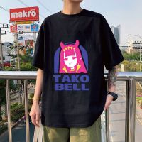 Hololive En Ina Tako Bell Logo Parody Tshirt 2022 Classic Cute Comic Print Tee Shirt T Shirt Simple Gildan