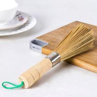 Traditional Bamboo Wok Brush Cooking Clean Tool Utensils Kitchen Clean Gadget