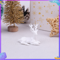 ? JCTTTY ? Miniature dollhouse Deer รูปปั้น ELK เครื่องประดับตุ๊กตาตกแต่งอุปกรณ์