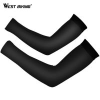 WEST BIKING Cycling Arm Sleeves Quick Dry Sun Protection Breathable Elbow Arm Cover Hiking Sports Safety Men Women Arm Warmers Sleeves