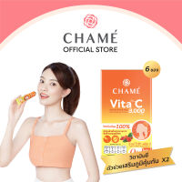 CHAME Vita Plus C Acerola &amp;Rose Hips (6 ซอง) ชาเม่ ไวต้า พลัส ซี อะเซโลล่า และ โรสฮิป