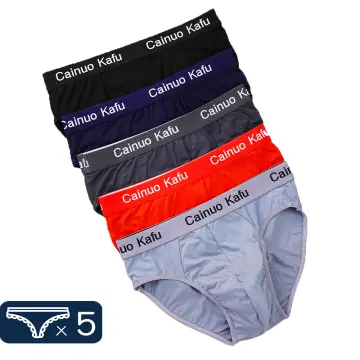 Men's middle-aged and elderly triangle underwear head 100% cotton cotton  daddy old man loose