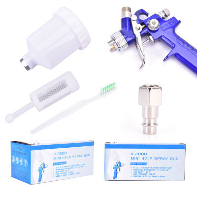 [Auto Stuffs] 1.0mm NEW MINI AIR Spray Gun Auto รถรายละเอียด TOUCH UP Paint sprayer Spot Repair