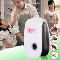 Pengมิจิโร 【Malaysia Seller】2022 Upgraded Ultrasonic Mouse Repeller Electronic Repellent Pest Control Repeller Plug in Indoor Usage Best Pest Controller to Bugs Insects Mice Ants Mosquitoes Spiders Rodents and Roach