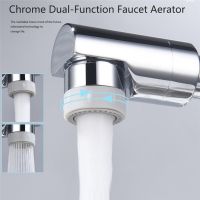 ✵☞ Kitchen Faucet Bubbler Aerator Tap Nozzle M22 M24 Double Modes 2-Flow Splash-Proof Water Saving Filter