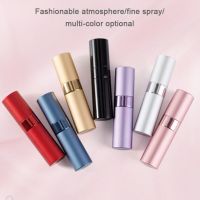 8ML Metal Aluminum Portable Refillable Perfume Bottle Cosmetic Container Empty Spray Atomizer Travel Sub-Bottle Liner Glass