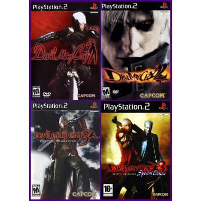 Devil May Cry (USA) เดวิลเมย์คราย รวมทุกภาค1-3  PS2