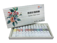 ชุดสีเพ้นท์ผ้า 12 ML 12 สี/แพ็ค