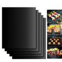 Kitchen Gadgets Silicone Baking Mat BBQ Cooking Mat Black Reusable Nonstick Sheet Oven Tray Kitchen Accessories Kitchen Tools Electrical Connectors