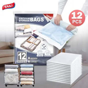 10Pcs Travel Space Saver Bags Storage Space Roll-Up Compression