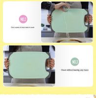 [Spot]Environmental Protection Organic Wheat Straw Anti-bacterial Non-stick Cutting Board Kitchen Supplies