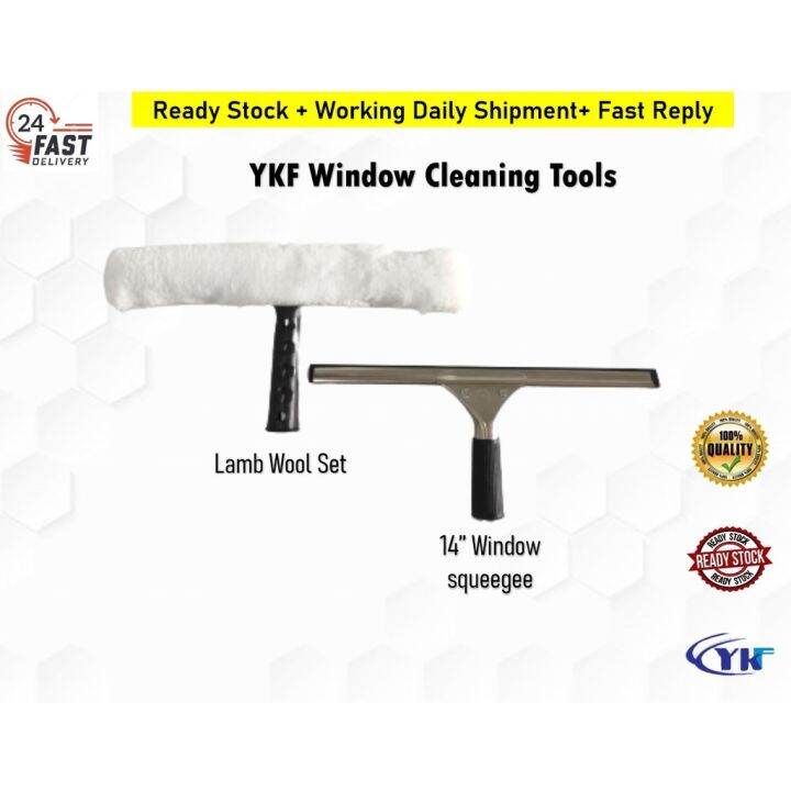 New YKF Lamb Wool Window Cleaning Tools Pengilap Tingkap/ Lambswool