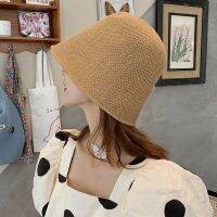 【YD】 6 Colorways Woman Hat Small Brim Floppy for Beach Panama Wire Crochet CapFemale