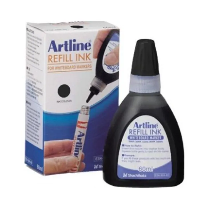 Artline 60ml Whiteboard Marker Refill Ink / Whiteboard Ink For Artline