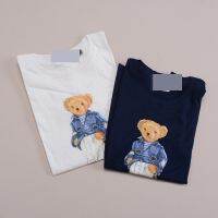 [Original] RalphˉlaurenˉRL069 Womens thin round neck loose short-sleeved T-shirt bear series