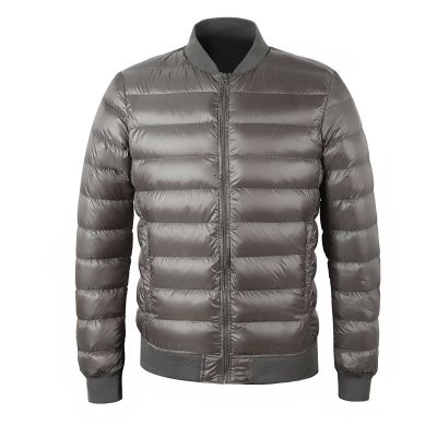 ZZOOI NewBang Ultralight Down Jacket Men Warm Winter Jacket Baseball Collar Lightweight Feather Coat