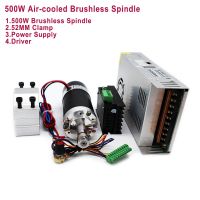 【hot】✴◑ 500W Brushless Spindle 55MM Diameter ER11 Chuck 48V Motor Match Supply Speed Controller 52mm Clamp