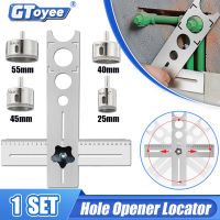 Multi-Functional Stainless Steel Ceramic Tile Hole Locator Ruler Adjustable Punching Hand Measure Tools For House Decorated Work