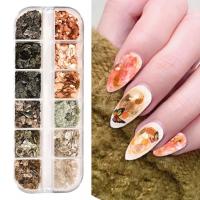 ‼️NEW items!! shell nail art เปลือกหินอ่อน ของแต่งเล็บ