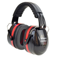 EAR MUFF  ที่ครอบหูลดเสียงแบบครอบหัว HERTZ EM5002B ใช้พื้นที่มีเสียงดัง แต่ต้องสื่อสารกับเพื่อนร่วมงาน - ที่อุดหู