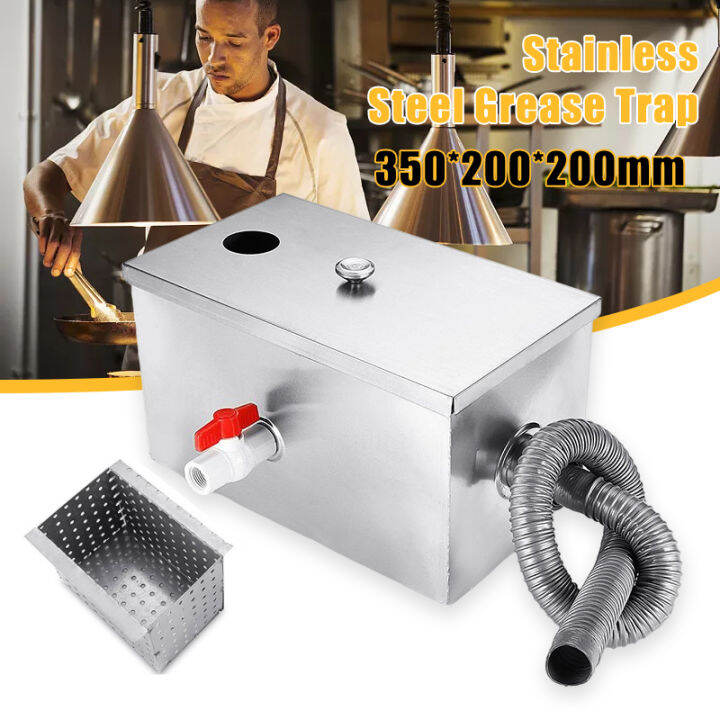 350*200*200mm Grease Trap Size Interceptor Set for Restaurant Kitchen