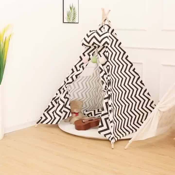 Children's Tent Teepee Tent For Kids Portable Tipi Infantil House For ...