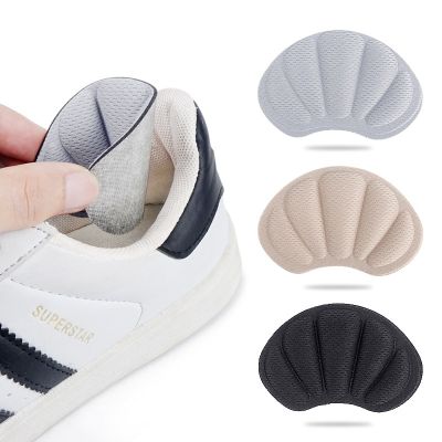 1pair Shoe Pad Foot Heel Cushion Pads Sports Shoes Adjustable Size Antiwear Feet Inserts Insoles Heel Protector Sticker Insole Shoes Accessories