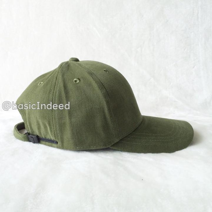 หมวกแก๊ป-สีเขียวขี้ม้า