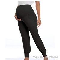 ₪✧☏ Calças de leggings modais femininas grávidas vestido para maternidade calça casual primavera e verão