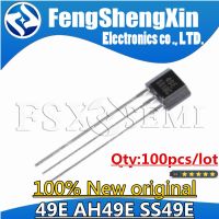 100pcs/lot 49E AH49E OH49E SS49E Hall Effect Sensor Linear Switch TO-92 WATTY Electronics