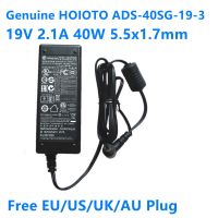 2ปีของแท้19V 2.1A 40W 5.5X1.7Mm ADS-40SG-19-3 ADP-40PH BB แหล่งจ่ายไฟ AC Adapter สำหรับ ACER LCD Monitor S220HQL D255 ES1 Charger