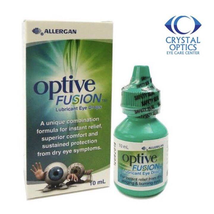 Optive Fusion Lubricating Eye Drops (10ml) Lazada PH