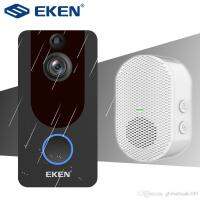 EKEN V7สมาร์ท Wifi วิดีโอออด HD 1080P กล้องภาพอินเตอร์คอมกับกระดิ่งกลางคืนจัดเก็บกล้องรักษาความปลอดภัยไร้สาย