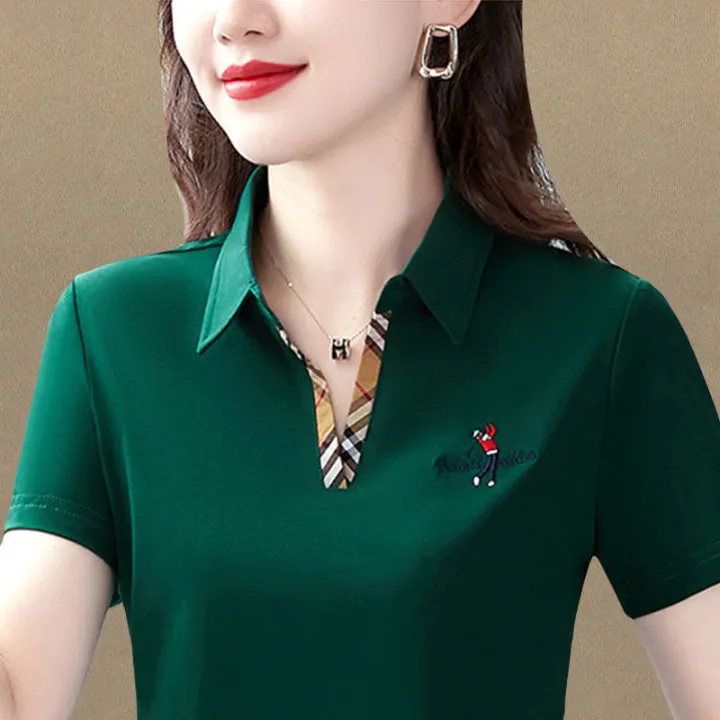 Jersey polo shirt (232M0A45BD905) for Woman in 2023