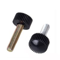 【cw】 10Pcs M4 M5 Round Straight Handle Screw Plastic Adjustable Bakelite ！