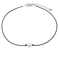 XUYU 2020 New Fashion Hot Styles Genuine Leather Choker Necklace Perfect Imitation Pearl choker Pearl Jewelry