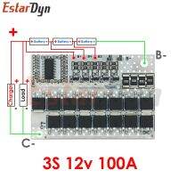 3S/4S/5S Bms 12V 16.8V 21V 3.7V 100a Li-Ion Lmo ป้องกันการแบตเตอรี่ลิเธียมนานแผงวงจร Li-Polymer สมดุลการชาร์จชิ้นส่วนวงจรไฟฟ้า